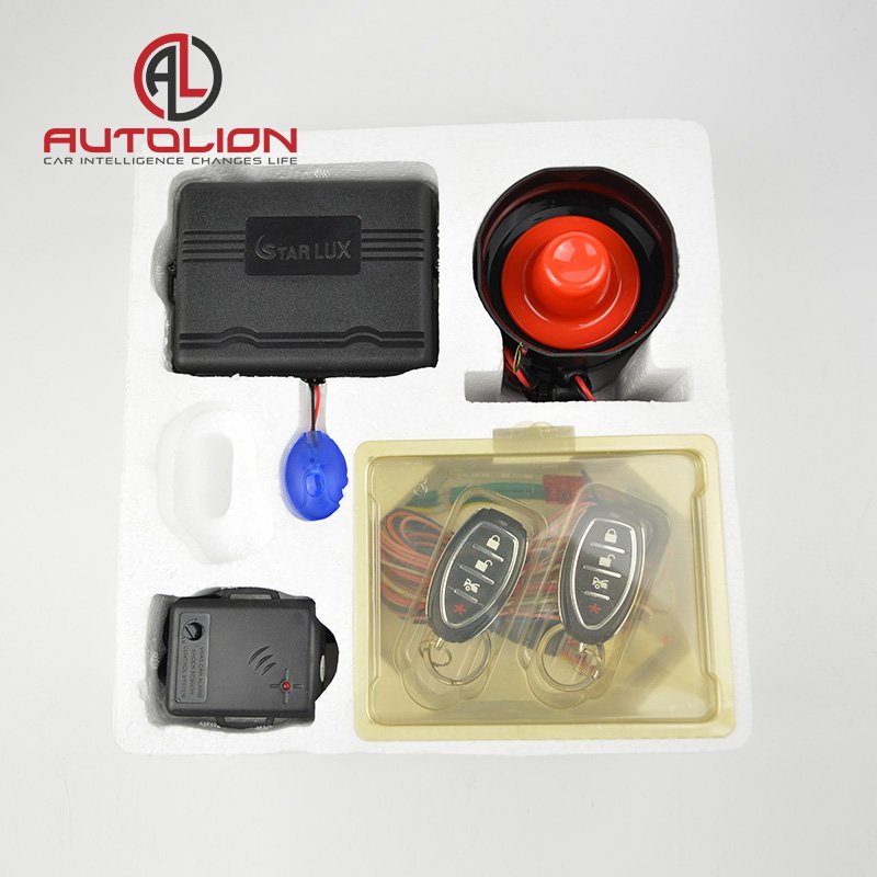 One Way Car Security Alarm Remote Control Universal Smart Car Alarm System