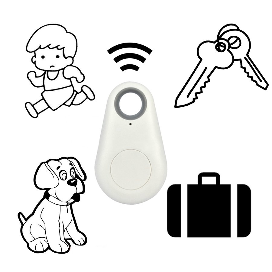 Portable Wireless Key Finder Locator Smart Alarm Bluetooth Itag Key Chain Tracker Anti-Lost Tracking Device for Car/pet/wallet