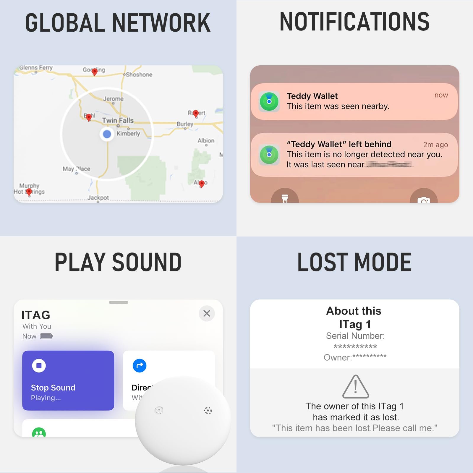 Smart Tracker Air Tag Wireless Tag for IOS Find My APP Bluetooth Tracking GSP Tracker Anti Lost Car Key Pet Kids Finder