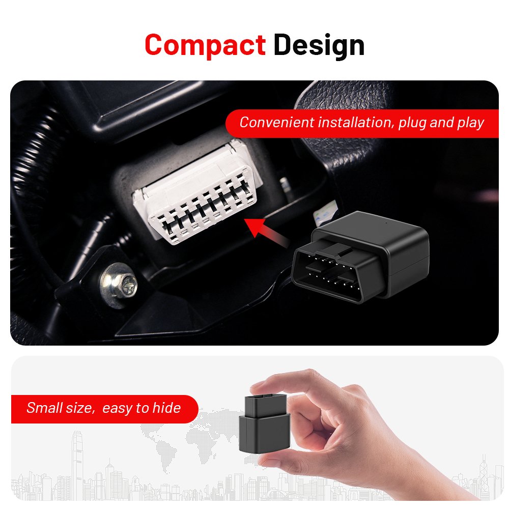 Truck Track Location MiCODUS MV33G Plug Play Mini 4G Vehicle Gps Tracking Device Obd Obd2 Car Tracker