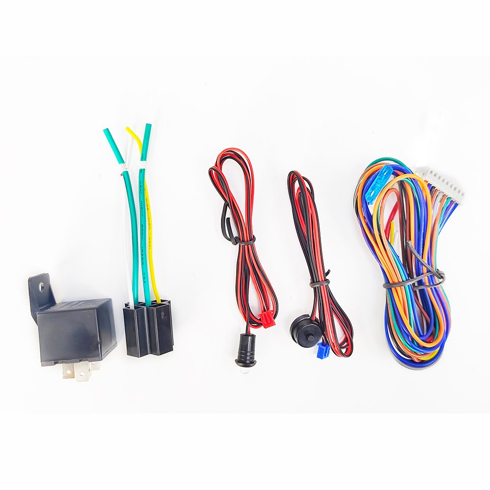 Automotive Electronics Manufacturers APP Blue Tooth Alarm Keyless One Way Smart Car Alarm System for South American Market