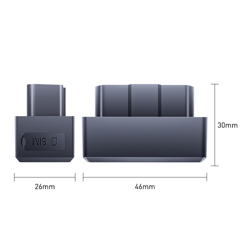 D9 Car locator free installation real-time smart alarm car anti-theft tracker OBD car charger GPS locator