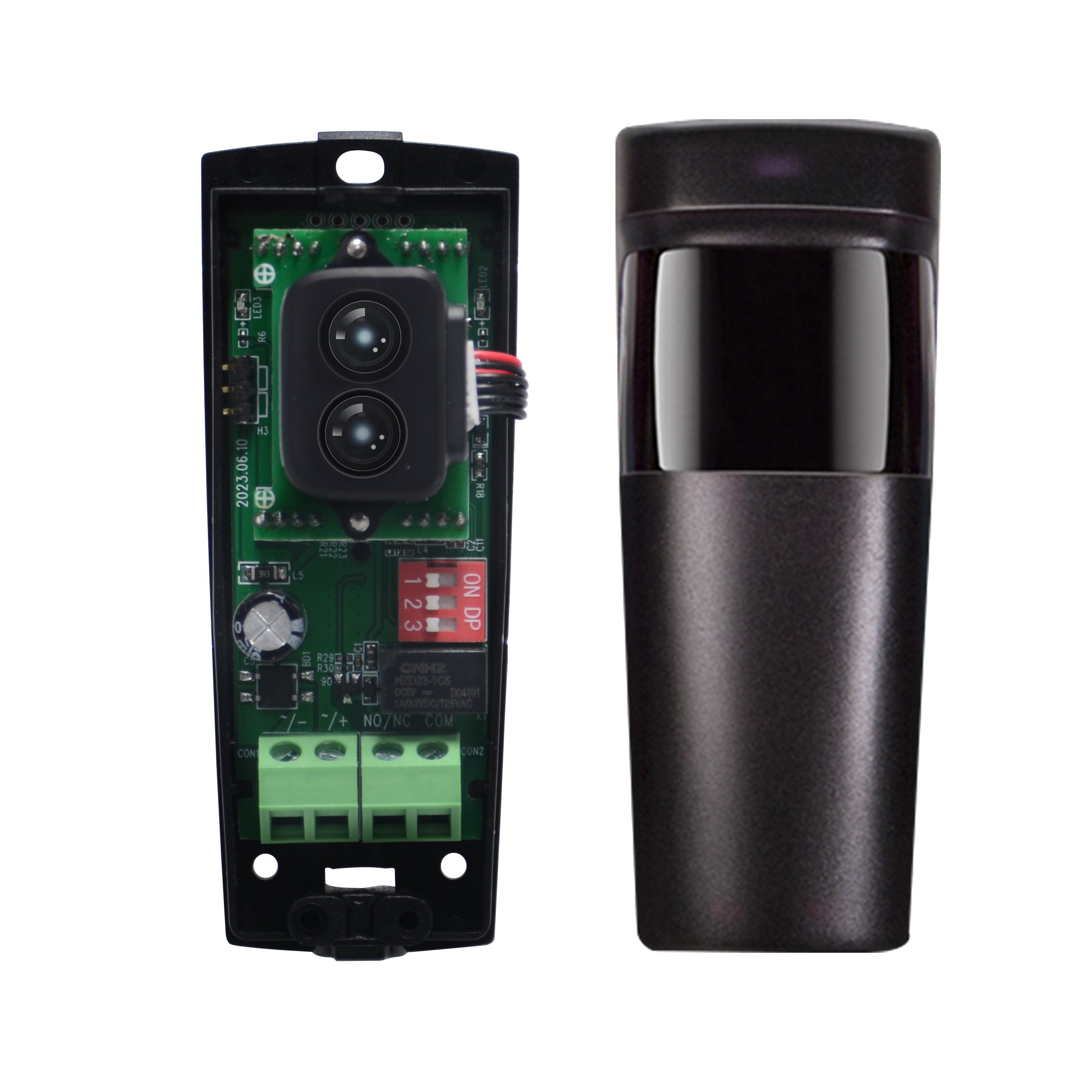 YET611LSR-V2.0 Laser Photocell Beam Security Reflective Infrared Sensor for Automatic Door Opener