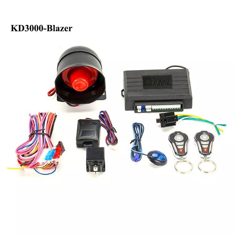Popular12V Universal Octopus Blazer One Way Car Alarm with Trunk Open Remote Control Car Alarm Security System