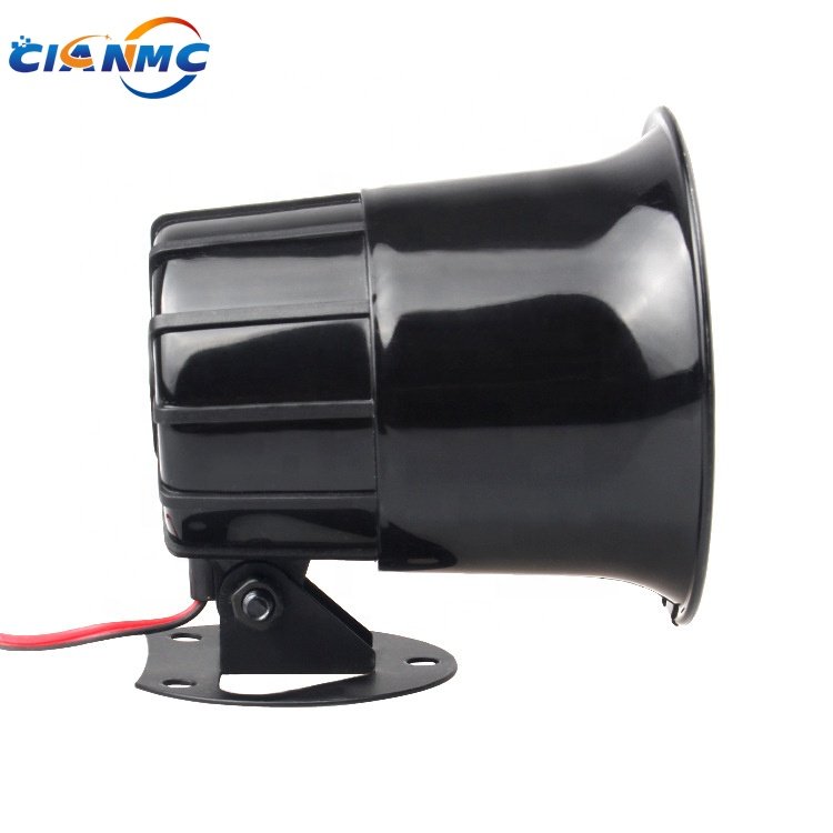 Factory Directly Sale Fire Strobe Siren 12V Electric Sound Horn Loud Car Motorcycle Horn Warning Alarm Fire Siren Speaker