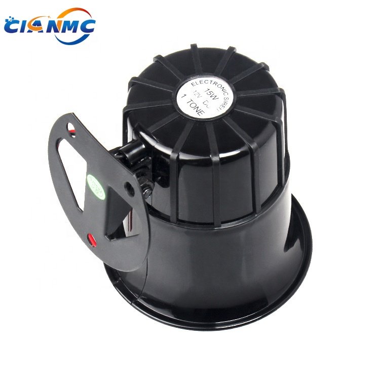 Factory Directly Sale Fire Strobe Siren 12V Electric Sound Horn Loud Car Motorcycle Horn Warning Alarm Fire Siren Speaker