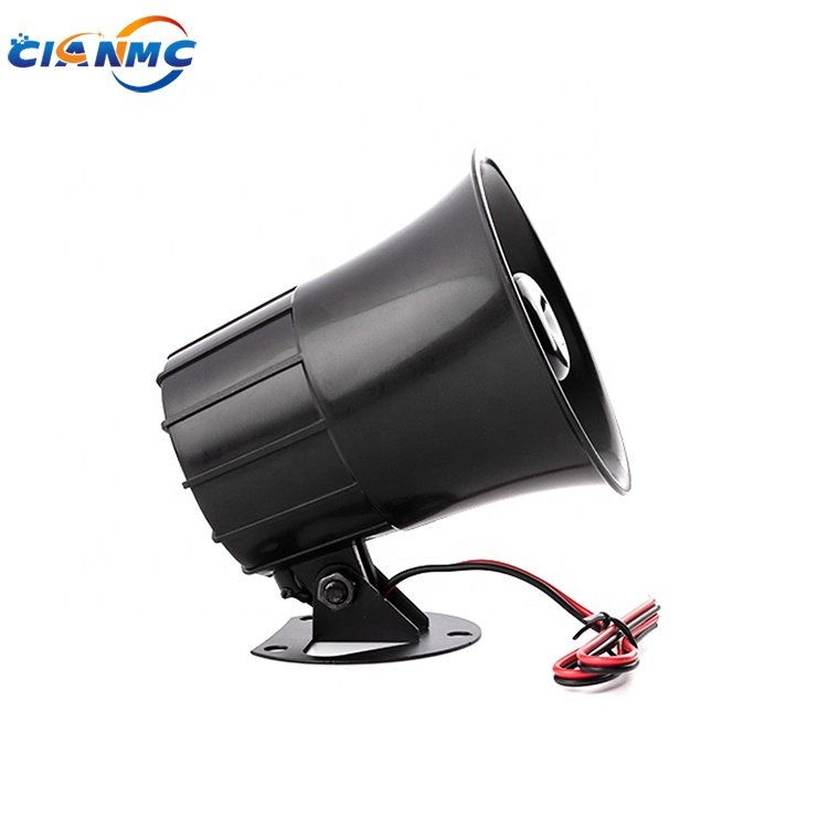 Factory Directly Sale Fire Strobe Siren 12V Electric Sound Horn Loud Car Motorcycle Horn Warning Alarm Fire Siren Speaker