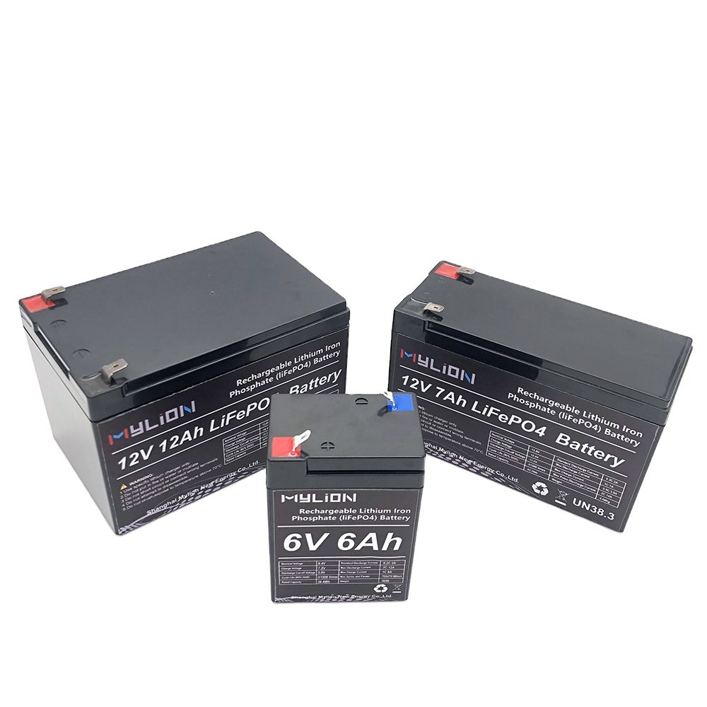 Mylion 12V 7Ah LiFe PO4 Lithium Battery Replacement of Lead Acid Battery Energy Storage Battery for Telecom