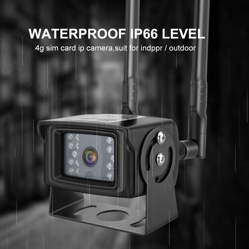 4G Sim Card Vehicles Wireless Camera Security Systems 2.4G Transmit Digital Monitor Vehicle Camera for Trucks Bus
