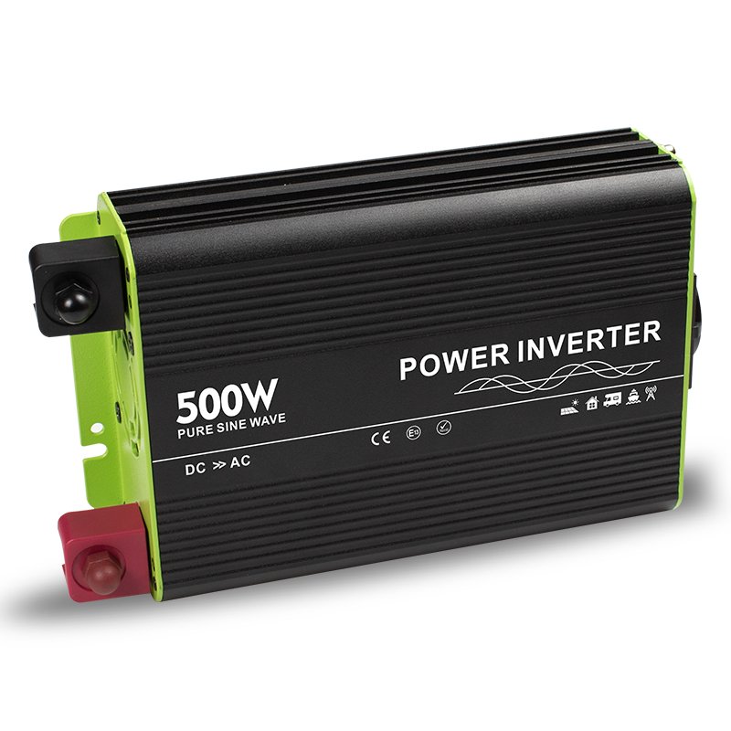 Pure Sine Wave Inverter 500W DC12V 24V to AC 220V 50Hz 60Hz Power Converter for Car Voltage Transforme