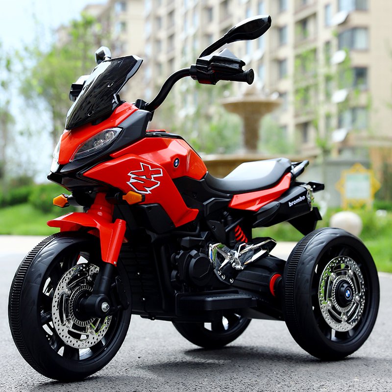 New Style Electric 3-Wheeled Motorcycle Toy for Kids Music-Enabled Ride-On Car with 3 Wheels