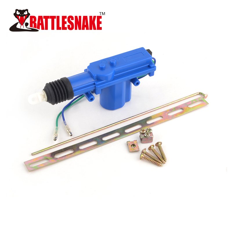 Universal Remote Control 360 Degree Car Door Lock Actuator Central Locking Systems With Metal Wheels Double Sliding Pull