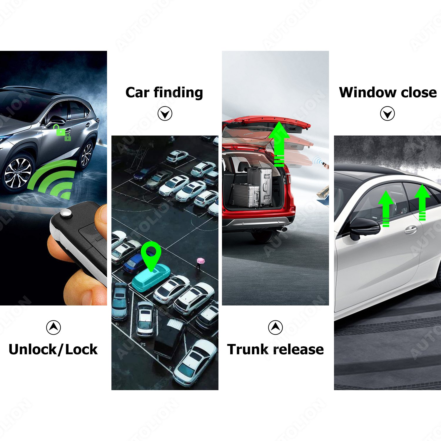 Good Quality Universal One Way Anti-hijacking Car Alarms System Security Car Alarm System Working Remote Control
