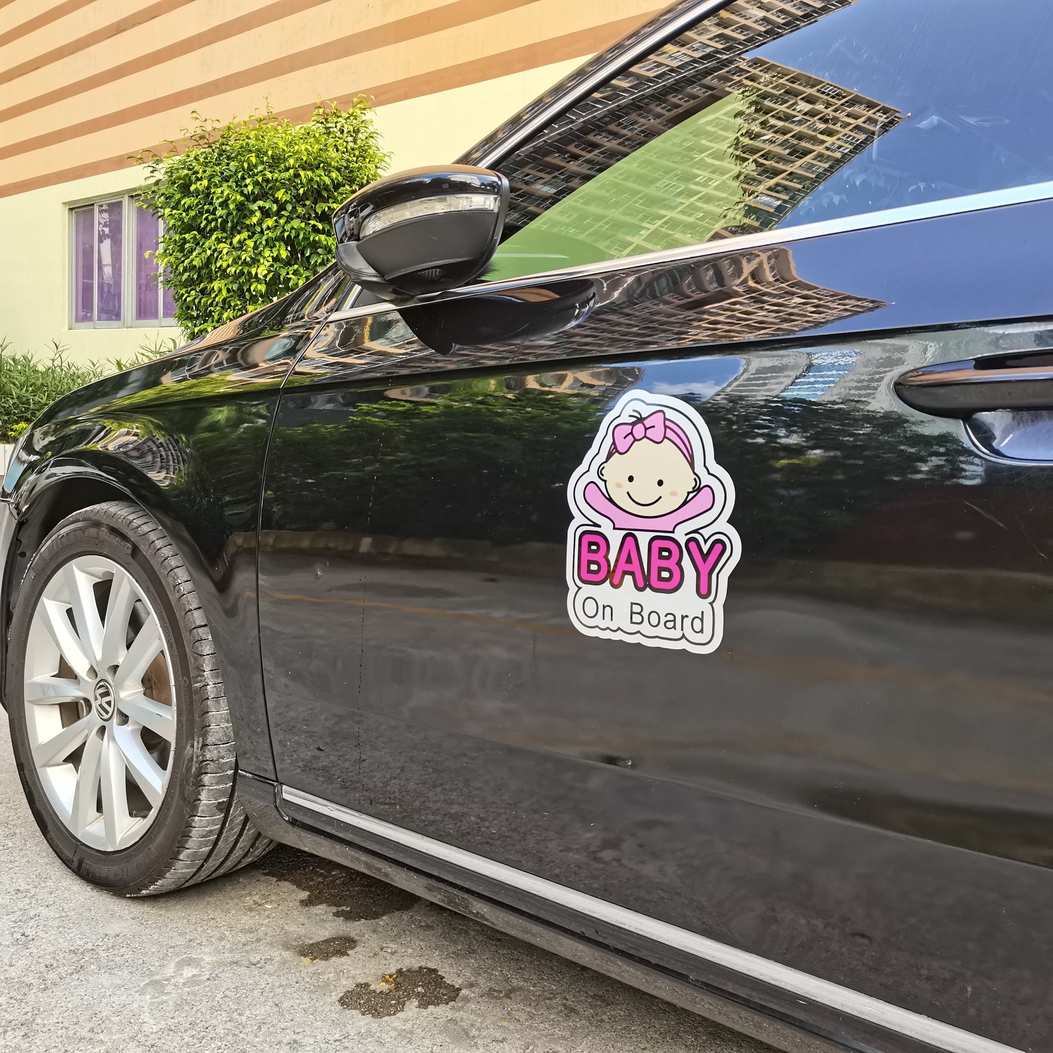 Reflektierende Auto Aufkleber Reflective Bumper Stickers Magnetic Sticker on Car