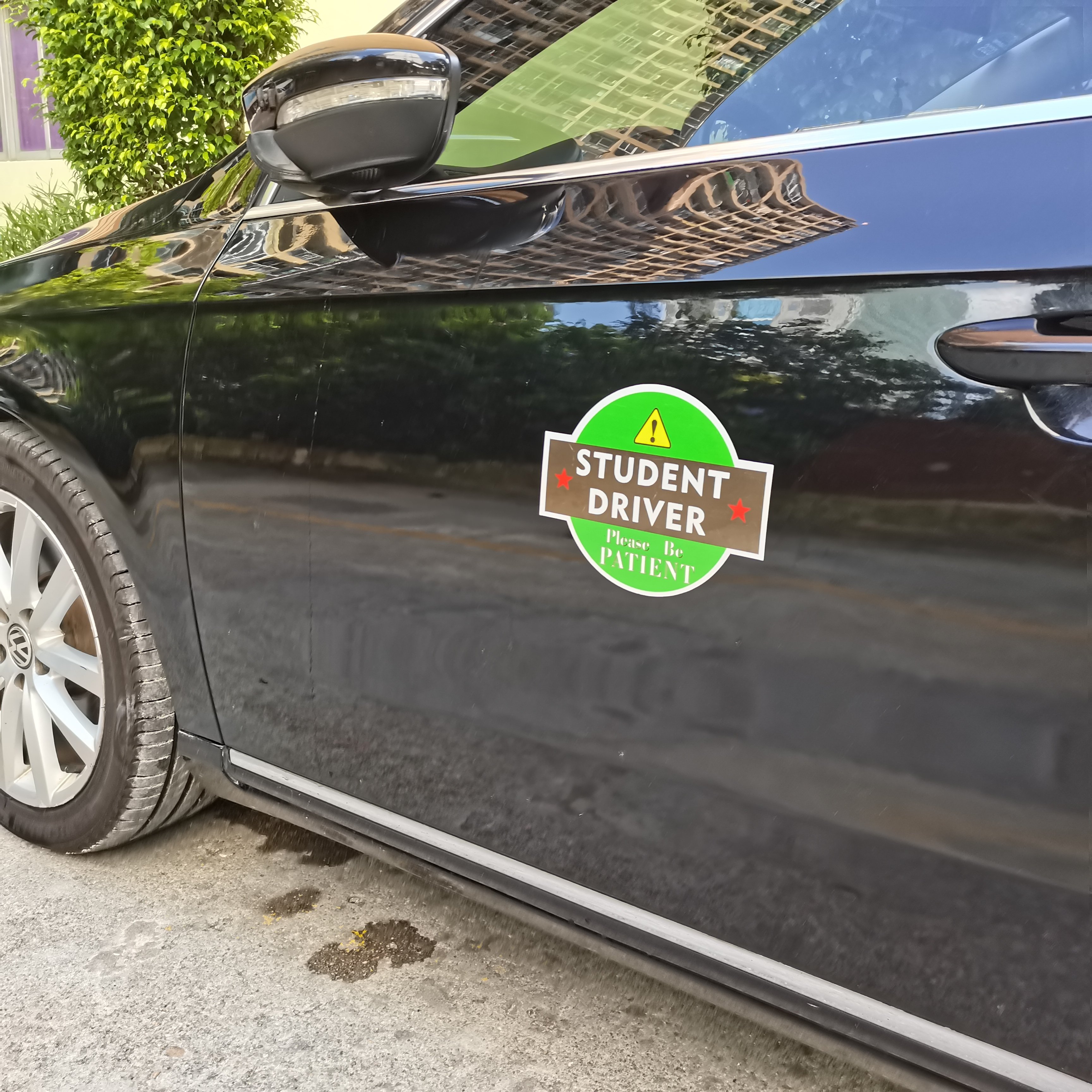 Reflektierende Auto Aufkleber Reflective Bumper Stickers Magnetic Sticker on Car