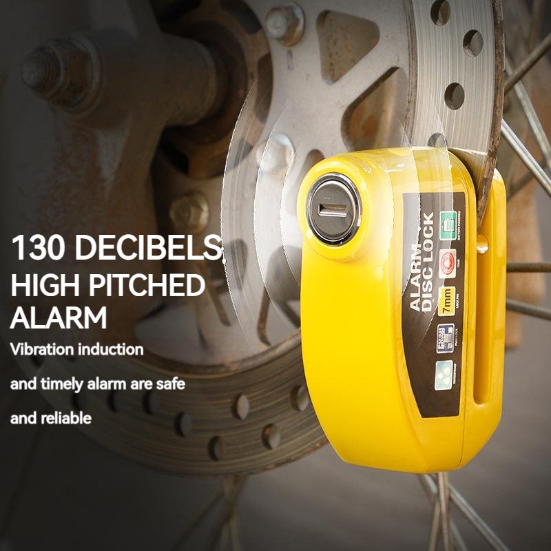 Wireless Alarm Bicycle Brake Lock Safeguarding Your Bike State of the Art Electric EBike Disc Lock Defend Your Commute