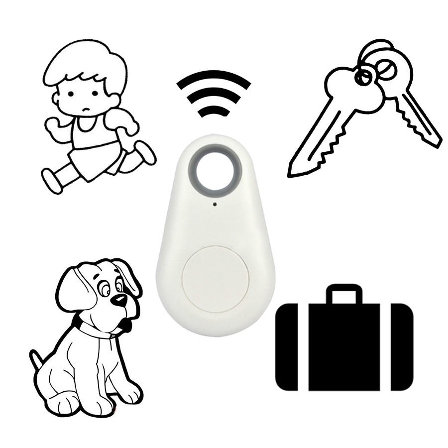 AilesTecca Portable Wireless Key Finder Locator Alarm Itag Key Chain Tracker Anti-Lost Tracking Device for Car/pet/wallet