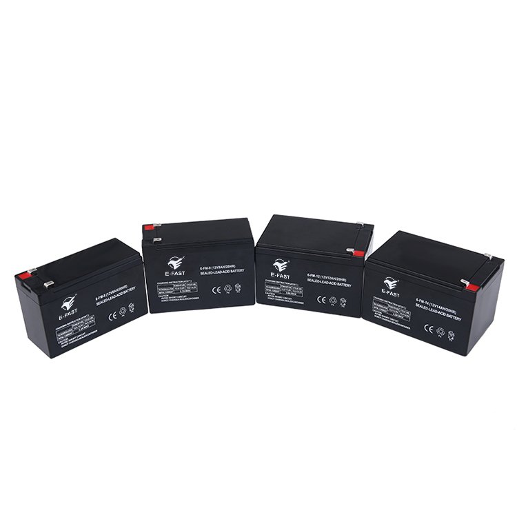 E-FAST ET14-12 Hot sealed Lead Acid Batteries 12v 14ah Solar Panels for Home Use
