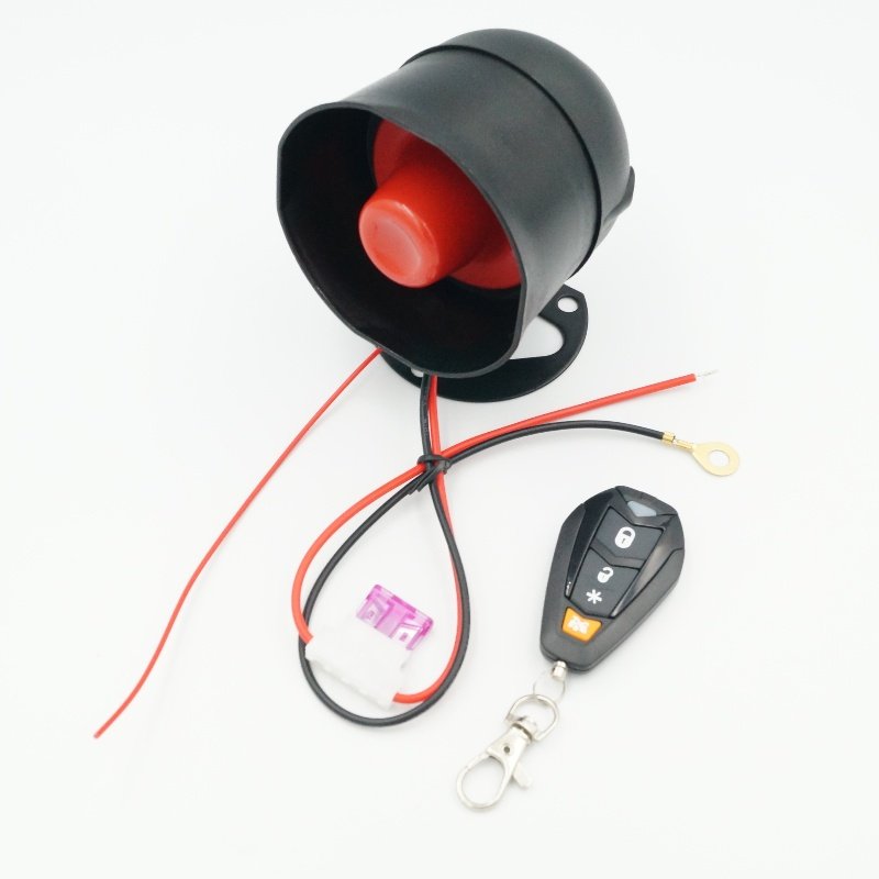 Easy to Install No-cut Wire DC12V Car Siren Alarm Anti-theft System
