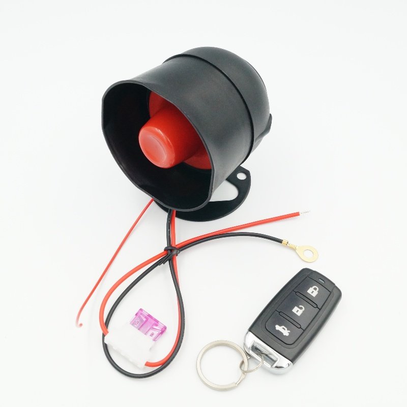 Easy to Install No-cut Wire DC12V Car Siren Alarm Anti-theft System