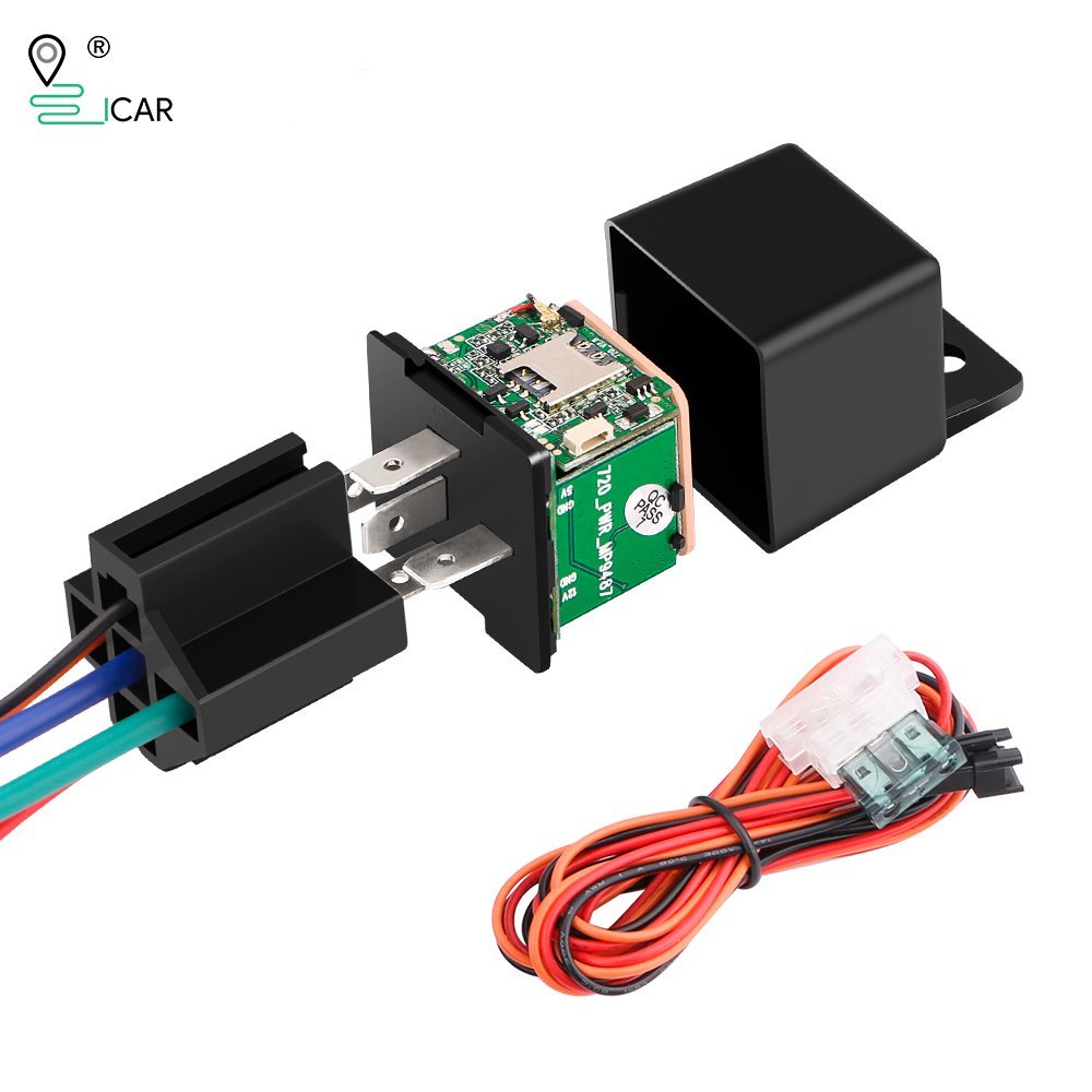 IK720-4G New Version with ACC Detection Cut off Fuel and Easy Hide Anti-theft Vehicle Tracking Device Real Time Car GPS Locator
