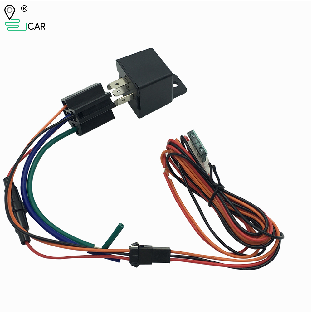 IK720-4G New Version with ACC Detection Cut off Fuel and Easy Hide Anti-theft Vehicle Tracking Device Real Time Car GPS Locator