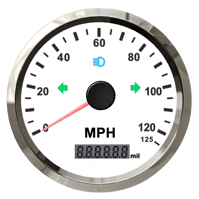 Universal GPS Speedometer for Racing Car Motorcycle
