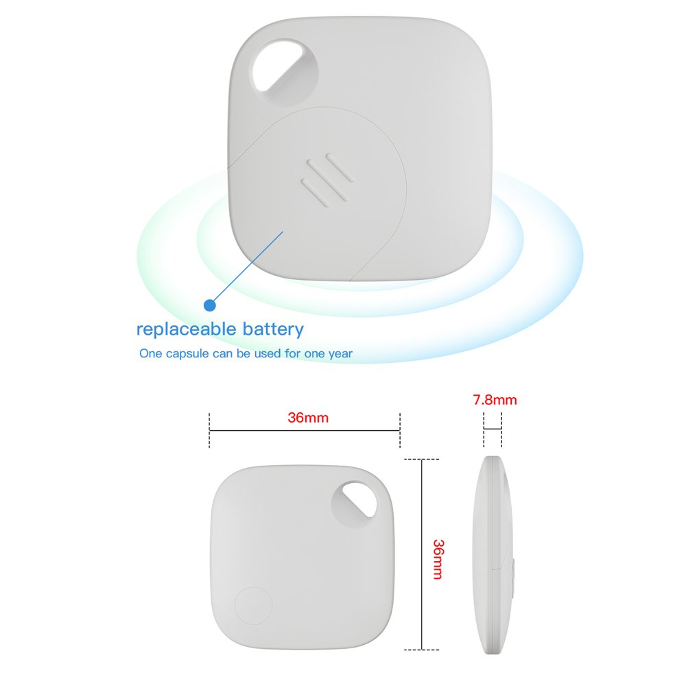 Mini Dog Tracker Smart Air Tag Key Finder Anti Lost Alarm Cat Tracking OEM Custom Electronic Pet Tracker Location Dog Products