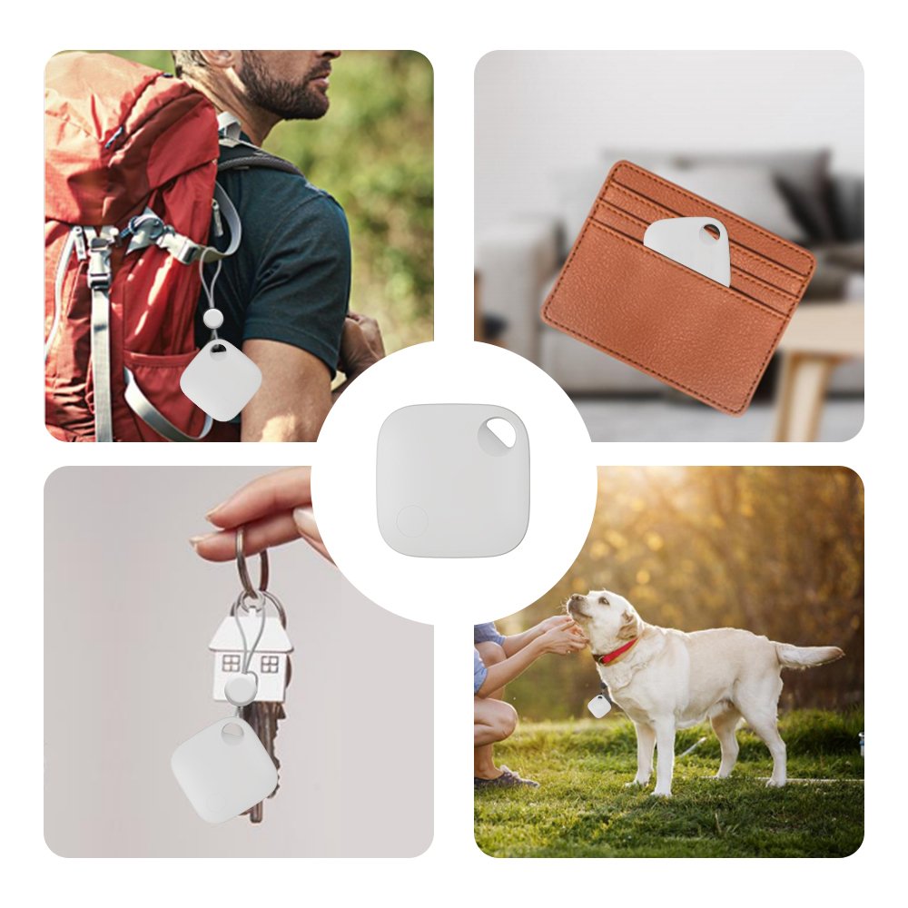 Mini Dog Tracker Smart Air Tag Key Finder Anti Lost Alarm Cat Tracking OEM Custom Electronic Pet Tracker Location Dog Products