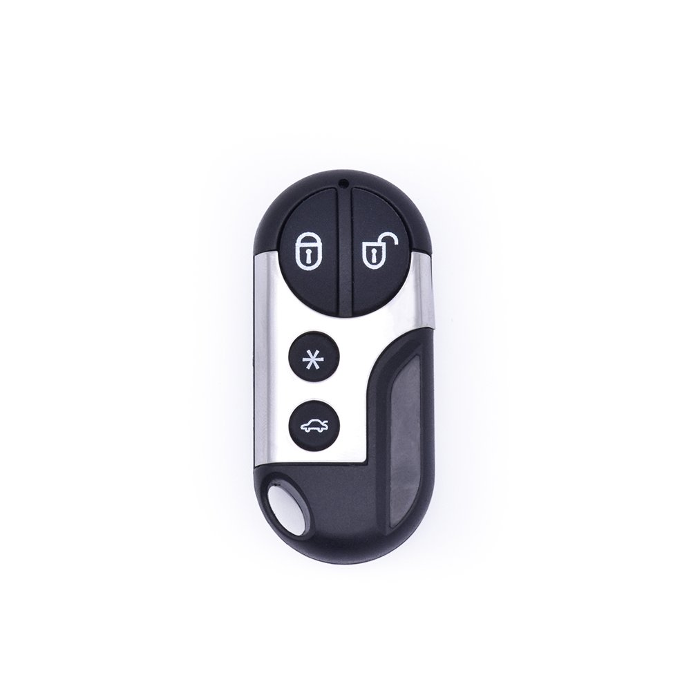 DC 12V Universal Car Alarm System Anti-Hijacking Central Locking System One Way Smart Keyless Entry Car Security System