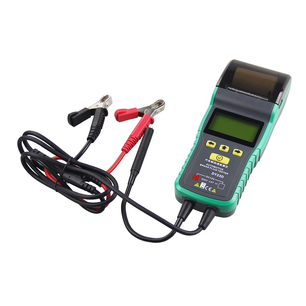 DUOYI DY23D Printing Function Portable Digital Brake Fluid Detector Car Automotive Brake Fluid Oil Tester for DOT3/ DOT4/ DOT5.1