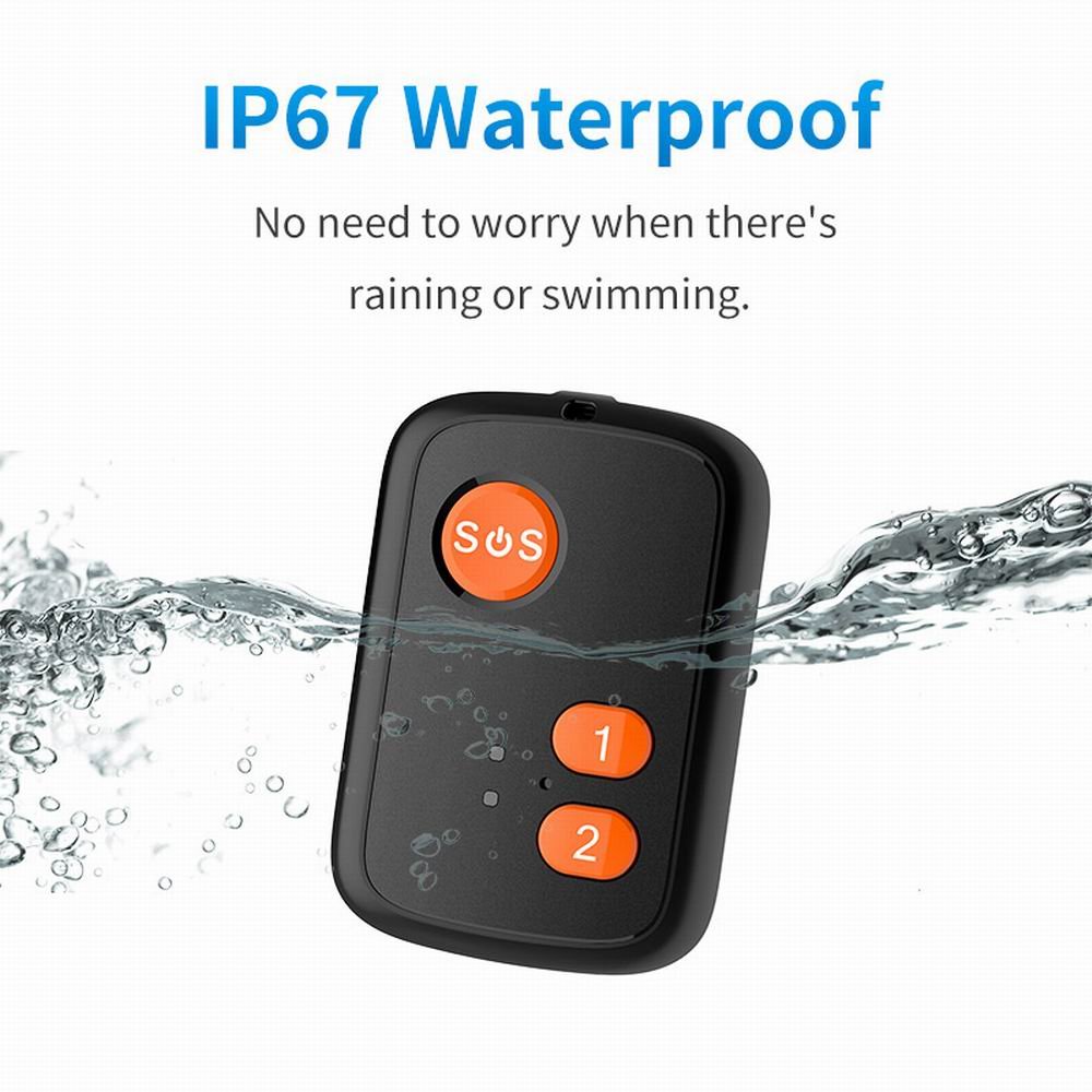 Easy Taking Personal Mini Panic Button GPS Tracker 4G SOS Alarm Elderly Calling Device