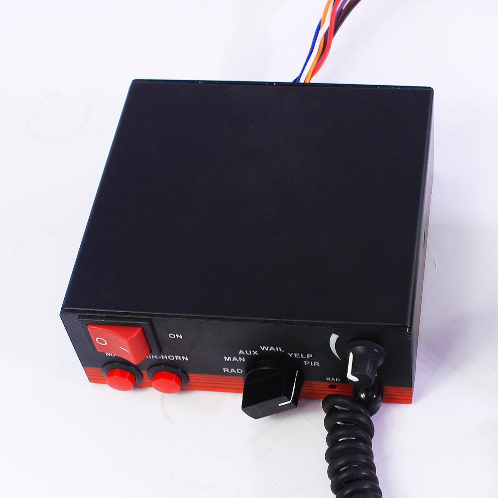 Haibang Alarm Siren with Microphone Fire Ambulance Siren Amplifier