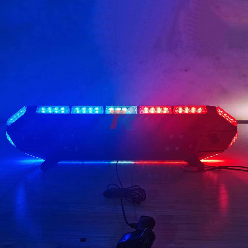 33 Inch 64 LED Towing Alarm Bar Light for Cop Car Fire Engine Ambulance Sprinkler Security Emergency Vehicle China Manufacturer