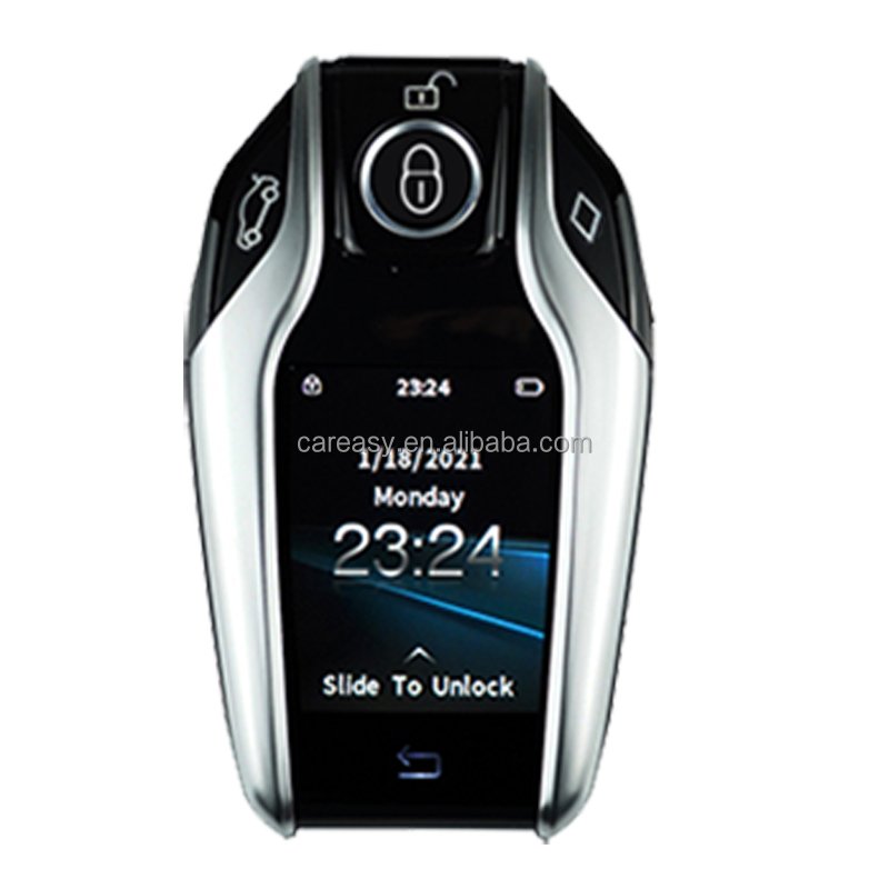 LCD Smart Key PKE Keyless Entry Push Button Engine Start Stop Remote Starter PKE Car Alarm With New Toyota Type Remote