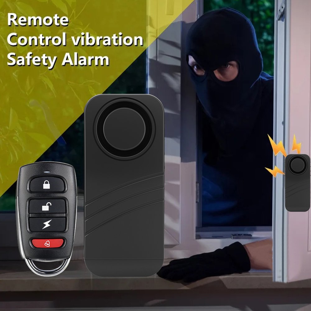 Wireless Motorcycle Alarm Remote Control Waterproof Bike Alarm Moto Anti-theft Bike Alarm for Motorcycle Keep Bike Safe Secure