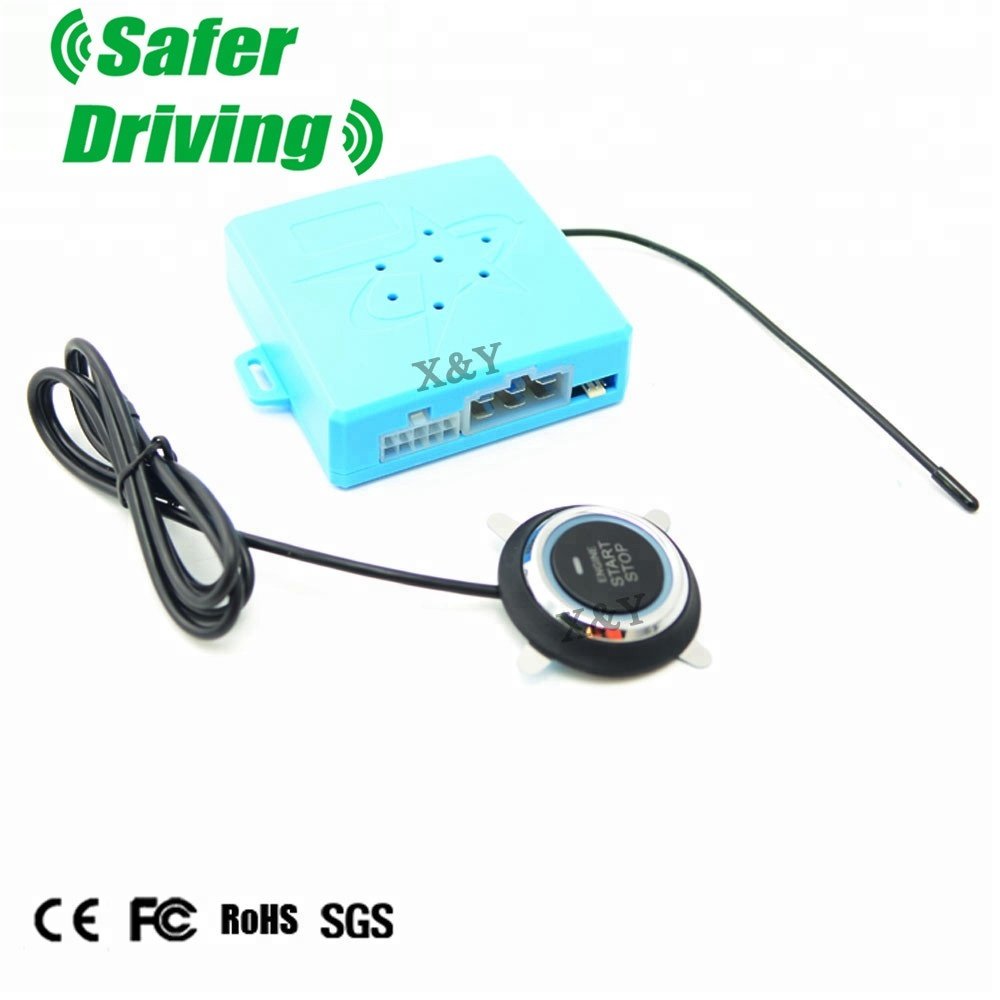 One-button Start Anti-theft Device DC 12V Keyless Entry Universal Remote Control for Car Parking System Support 1 Years FCC 1.5