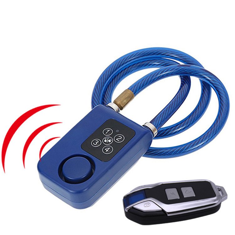 Intelligent Alarm Remote Anti-theft System Locking Vibration Alarm Motorcycle Bicycle Battery Bike Bicycle Lock