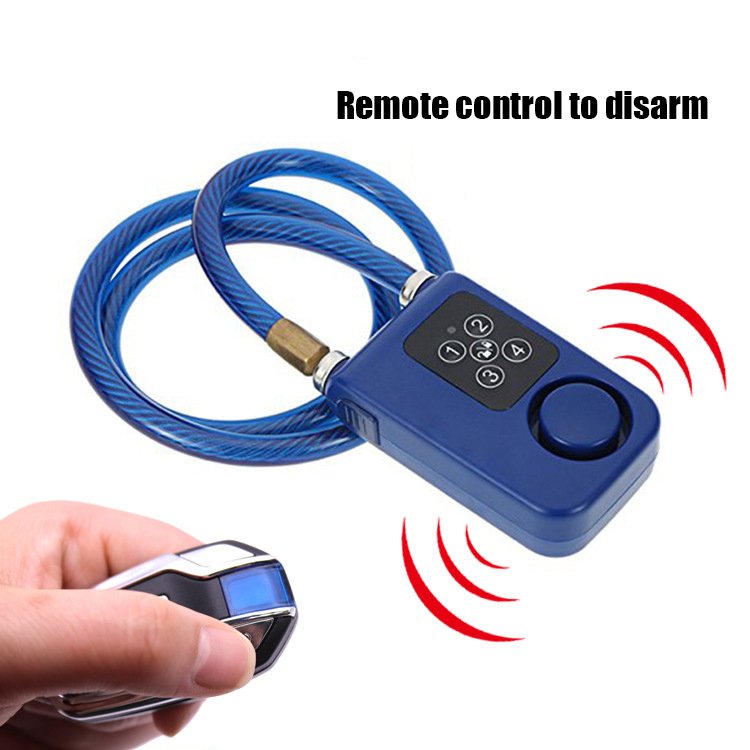 Intelligent Alarm Remote Anti-theft System Locking Vibration Alarm Motorcycle Bicycle Battery Bike Bicycle Lock