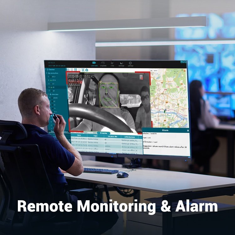 STONKAM Bus Truck Driver Fatigue Drowsiness Detection Anti Sleep Drowsy Alarm Alert Driver Identification & Remote Surveillance