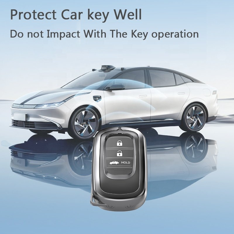 Require High Grade Car Remote Key Metal Protective case for honda Series Car