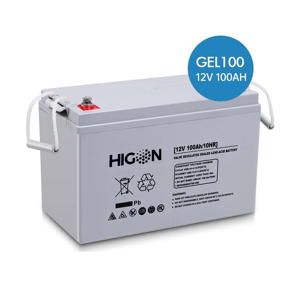 High Quality Gel Solar Battery 12V Sealed Lead Acid 100Ah Fiamm Battery