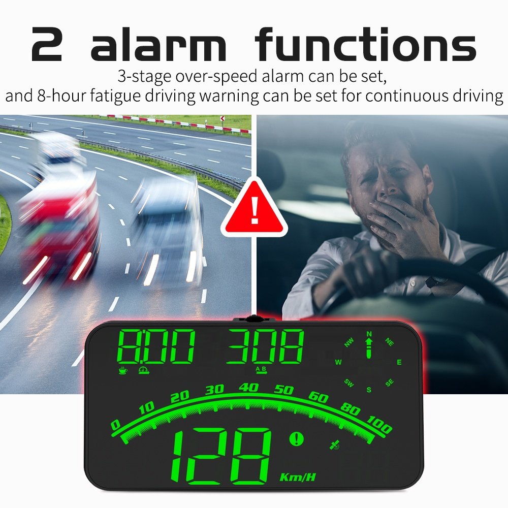 Universal Vehicle Smart Hud Display G19 Digital Mini Car Dashboard Heads up Display Windshield Speedometer Projector