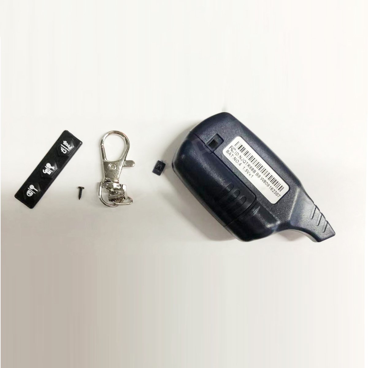 Russian Replace Key B9 LCD Remote Control Keychain Car Alarm System Twage Key Fob KGB FX-7 FX7