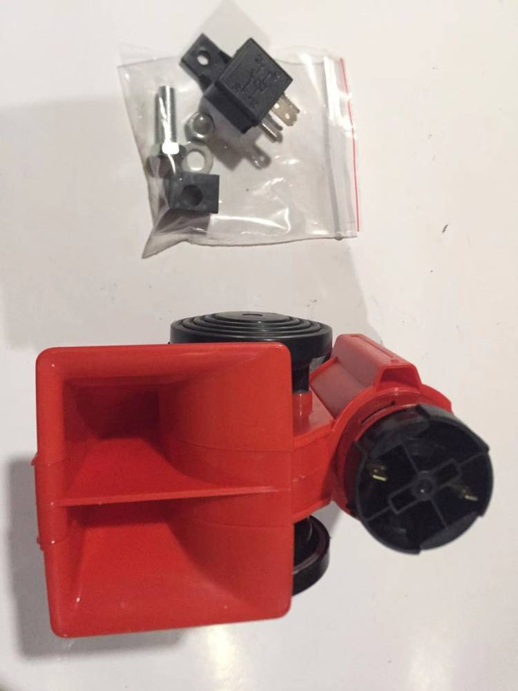 Multi Sound Car Horn Three-tone Alarm Horn 12V Car Motorcycle Shouter Horn 50W with Host Separate Three-tone Manufacturers