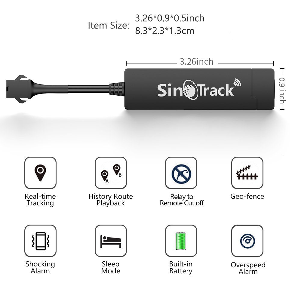 SinoTrack ST-901A Wholesale Best Price Tracker ACC Alarm Remote Cut Off Engine Real Time GPS Car Tracking Device