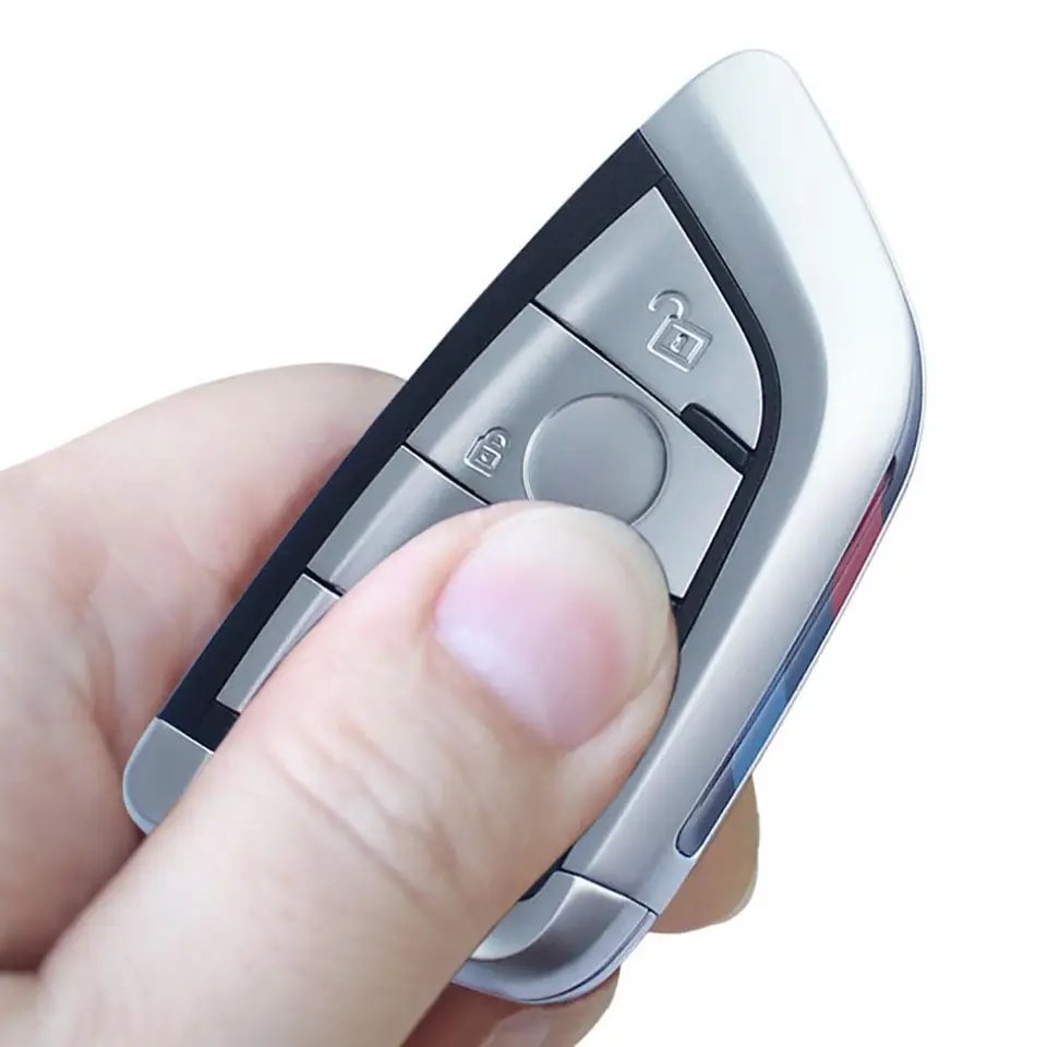 Factory Wholesale 433MHz Wireless Car Key Alarm Remote Control 1527 Learning Code Metal Alarm Car Key Fobs Manufacturer