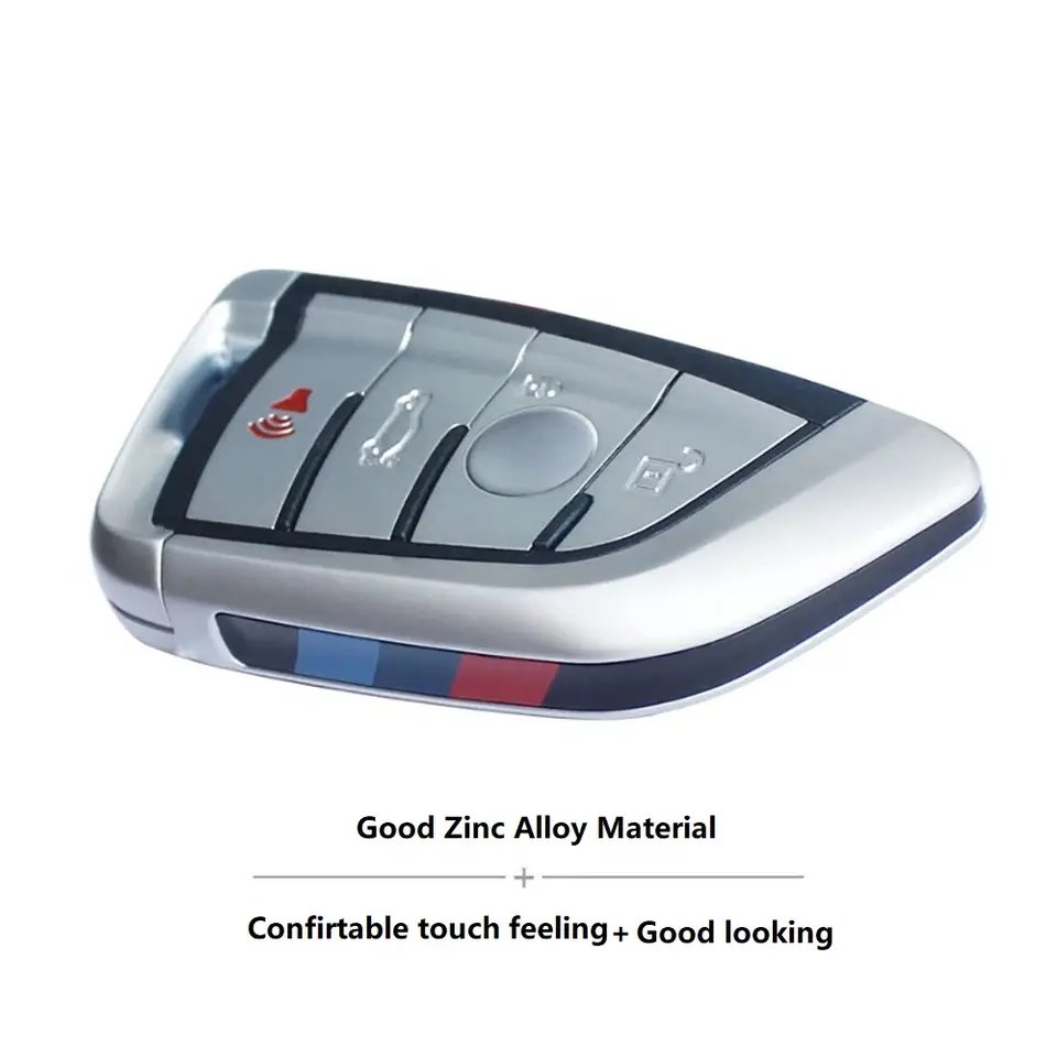 Factory Wholesale 433MHz Wireless Car Key Alarm Remote Control 1527 Learning Code Metal Alarm Car Key Fobs Manufacturer