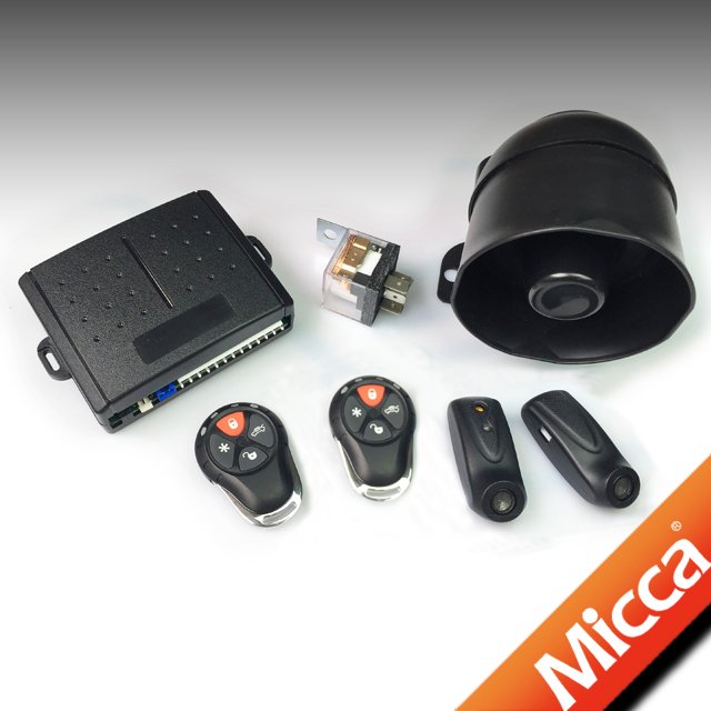 OW350-US05 MICCA Universal Car Alarm with Ultrasonic Sensor, Alarma Volumetrica, Alarme Con Sensor Ultra Som