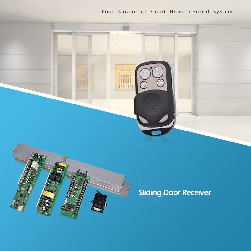 YET026 Rolling Code Hcs301 Four Buttons Rf Remote Control Garage Door Openers Wireless Remote Control 433.92mhz